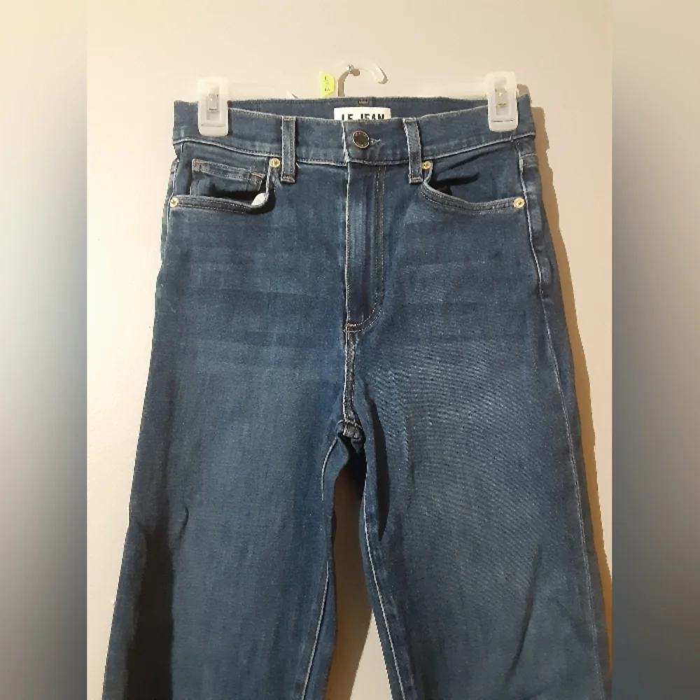 Le Jean Remy Flare Classic Blue Flared Women Jeans Size 25 - Picture 3 of 7